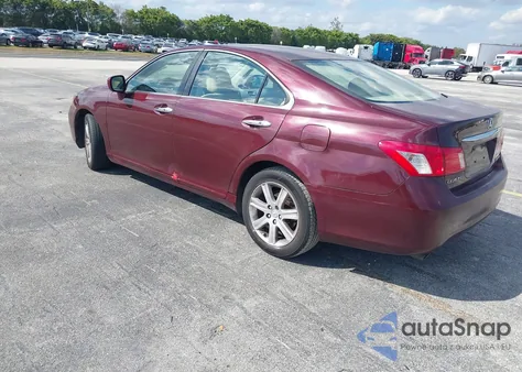 2007 Lexus Es 350 from USA, damaged, VIN JTHBJ46GX72153466